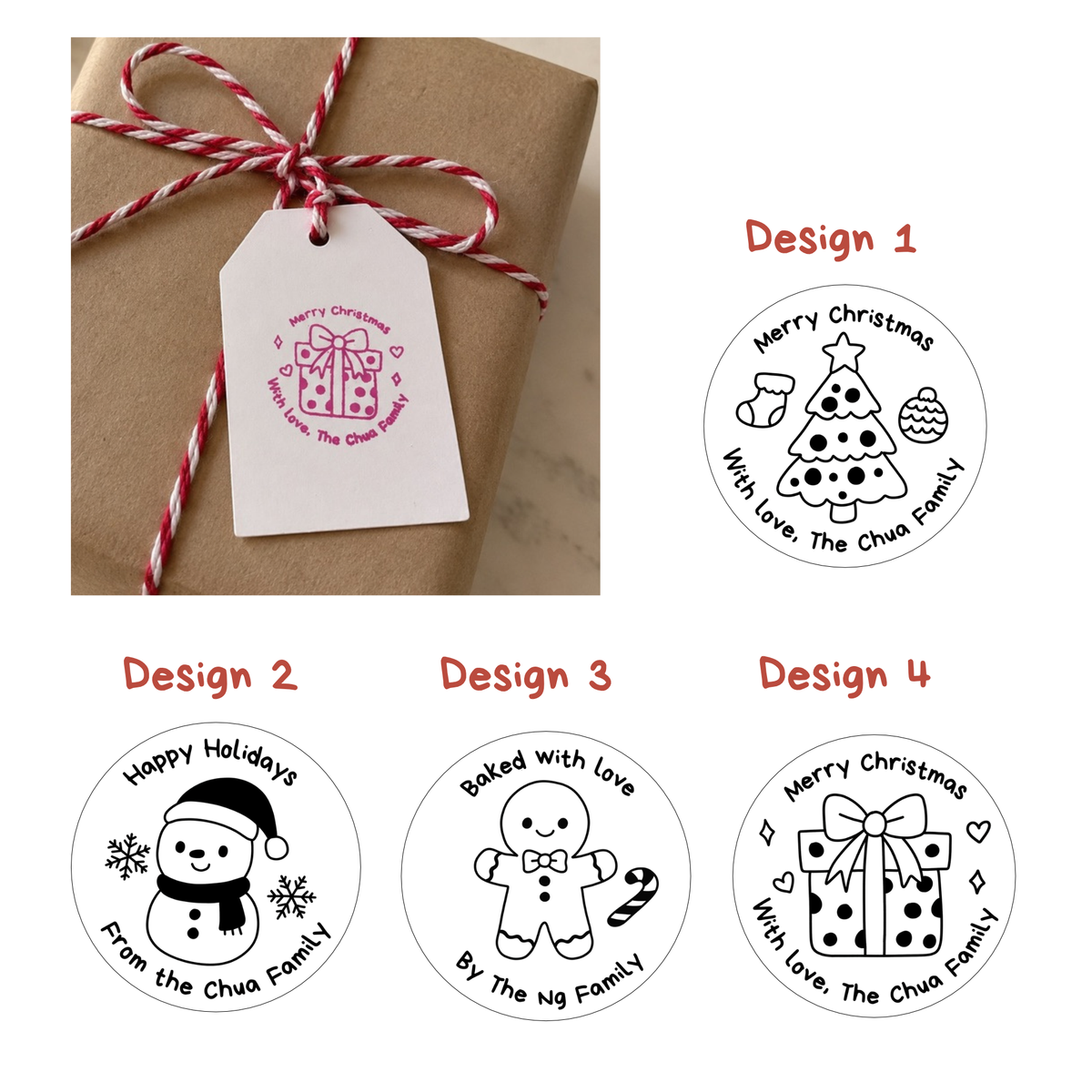 Christmas Sign-off Stamp
