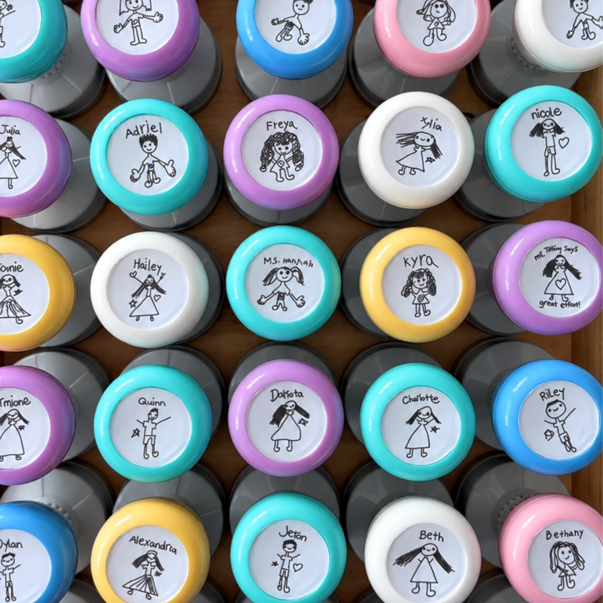Party Packs - Child's Drawing Stamp