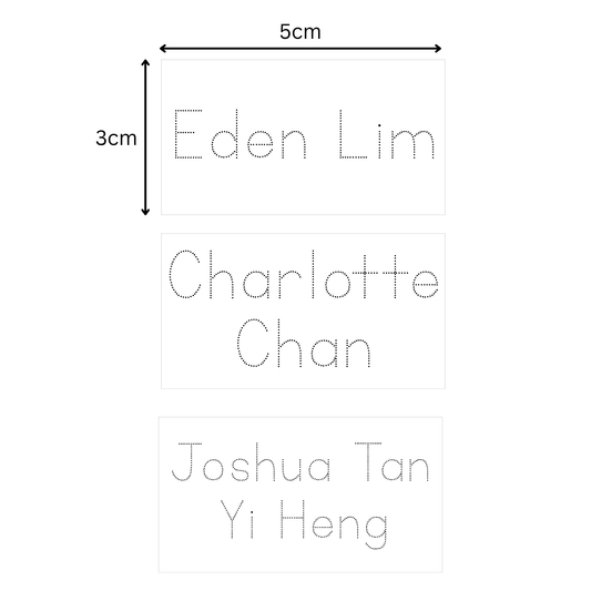 English Name Penmanship Stamp