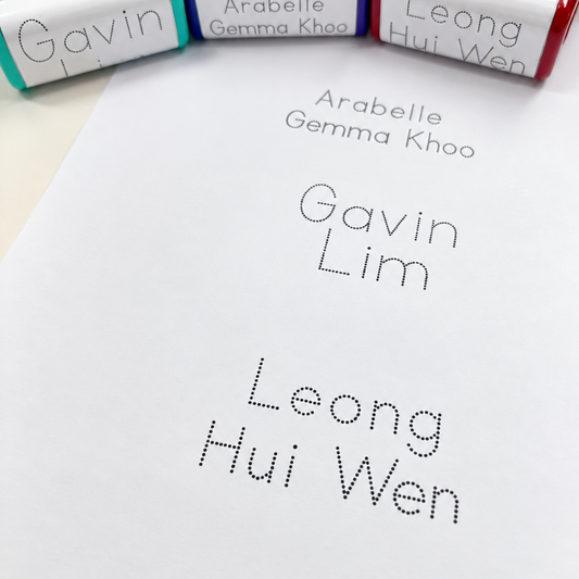 English Name Penmanship Stamp