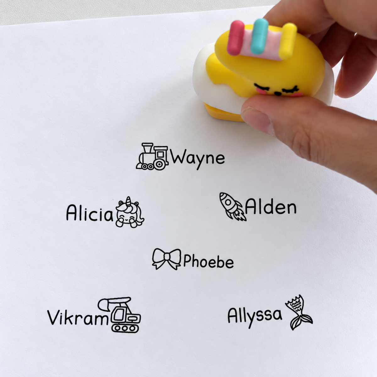 Fabric Name Stamp
